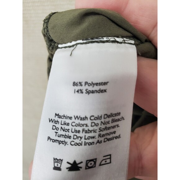 Eddie Bauer Green Track Pants with Comfort Fit - Picture 6 of 7